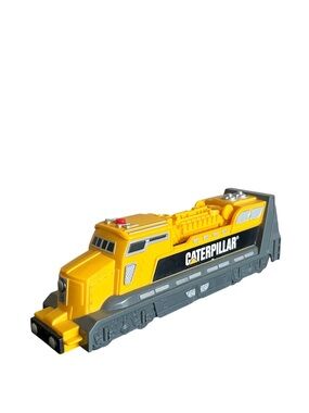Toy State Caterpillar Construction Train Engine Battery Operated